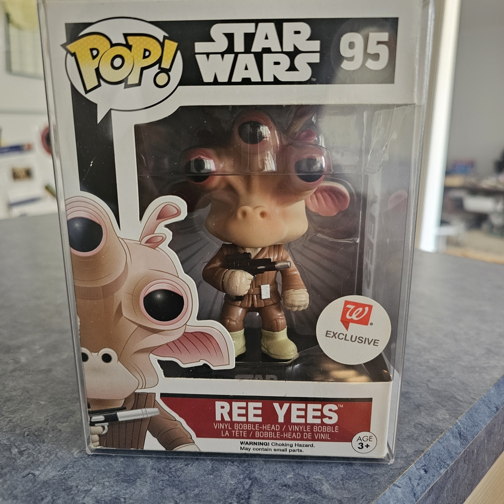FUNKO POP! STAR WARS: REE YEES #95 WALGREEN EXCLUSIVE W/PROTECTOR